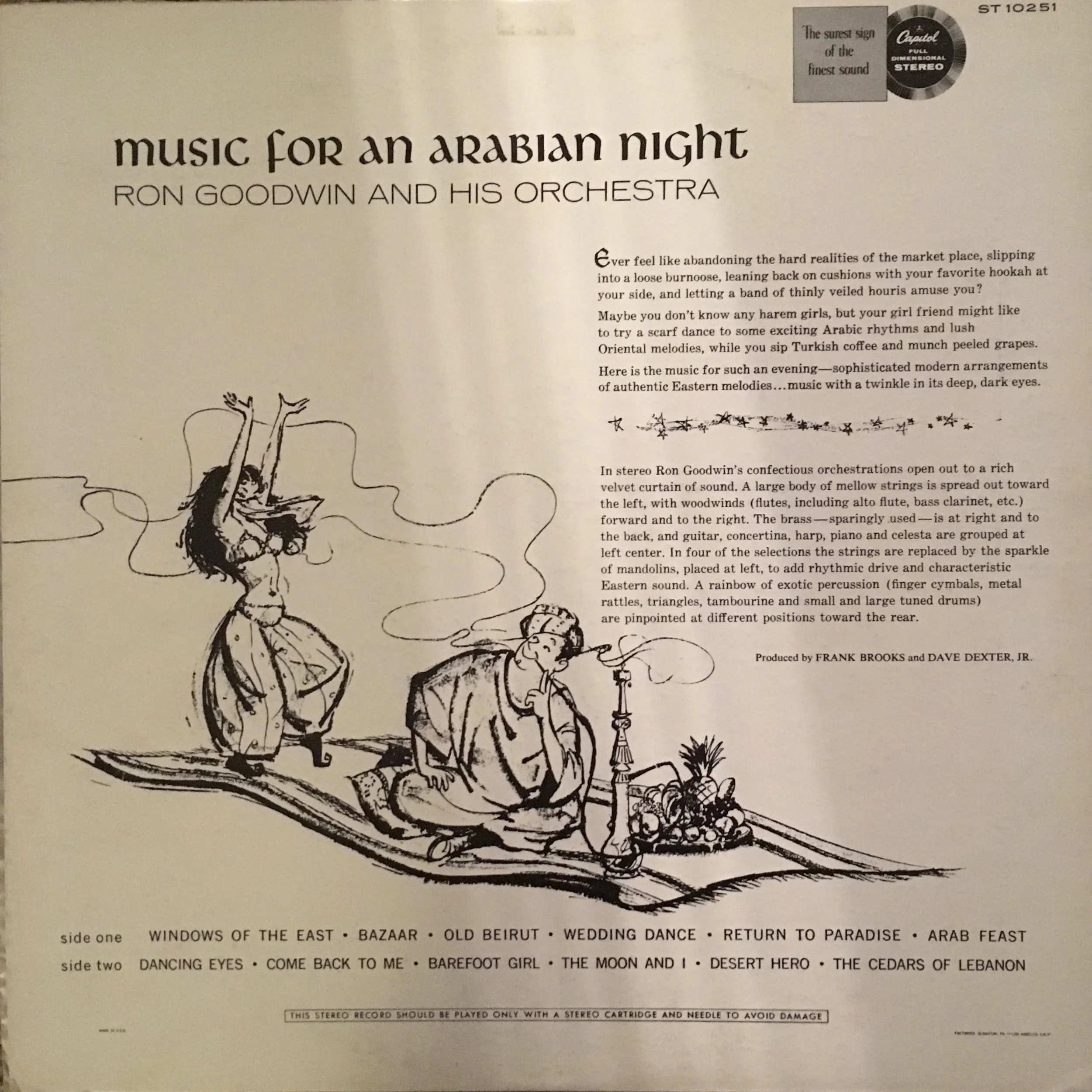 Orientalist tropes abound! No mention of the Rahbani Brothers or source material.