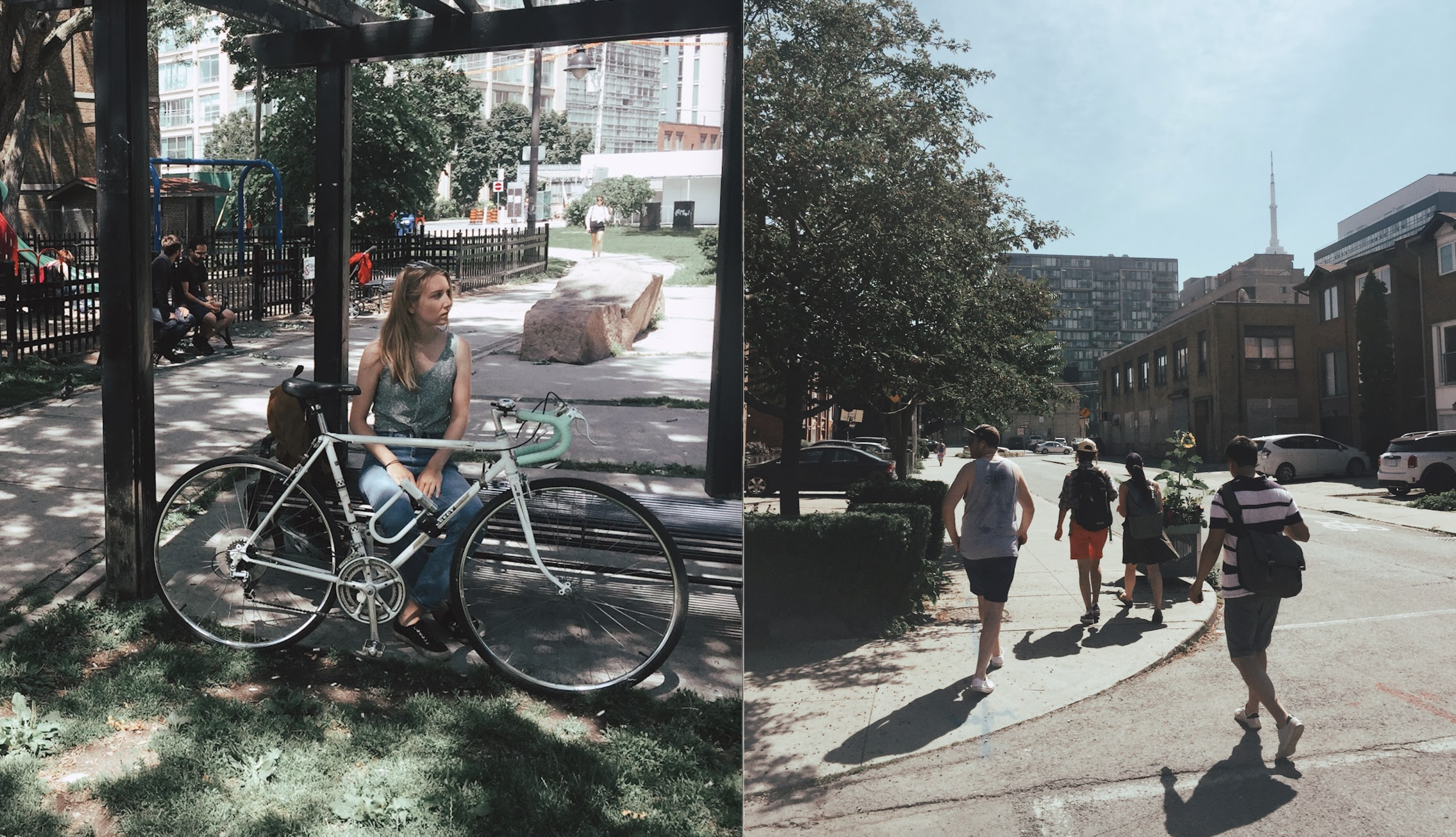  Wheel Women  is a geo-located sound walk that explores gender and cycling in Toronto. Experienced by bicycle, the project explores cycling as a form of city  flânerie  as well as an activity that is socially, historically, and politically grounded.