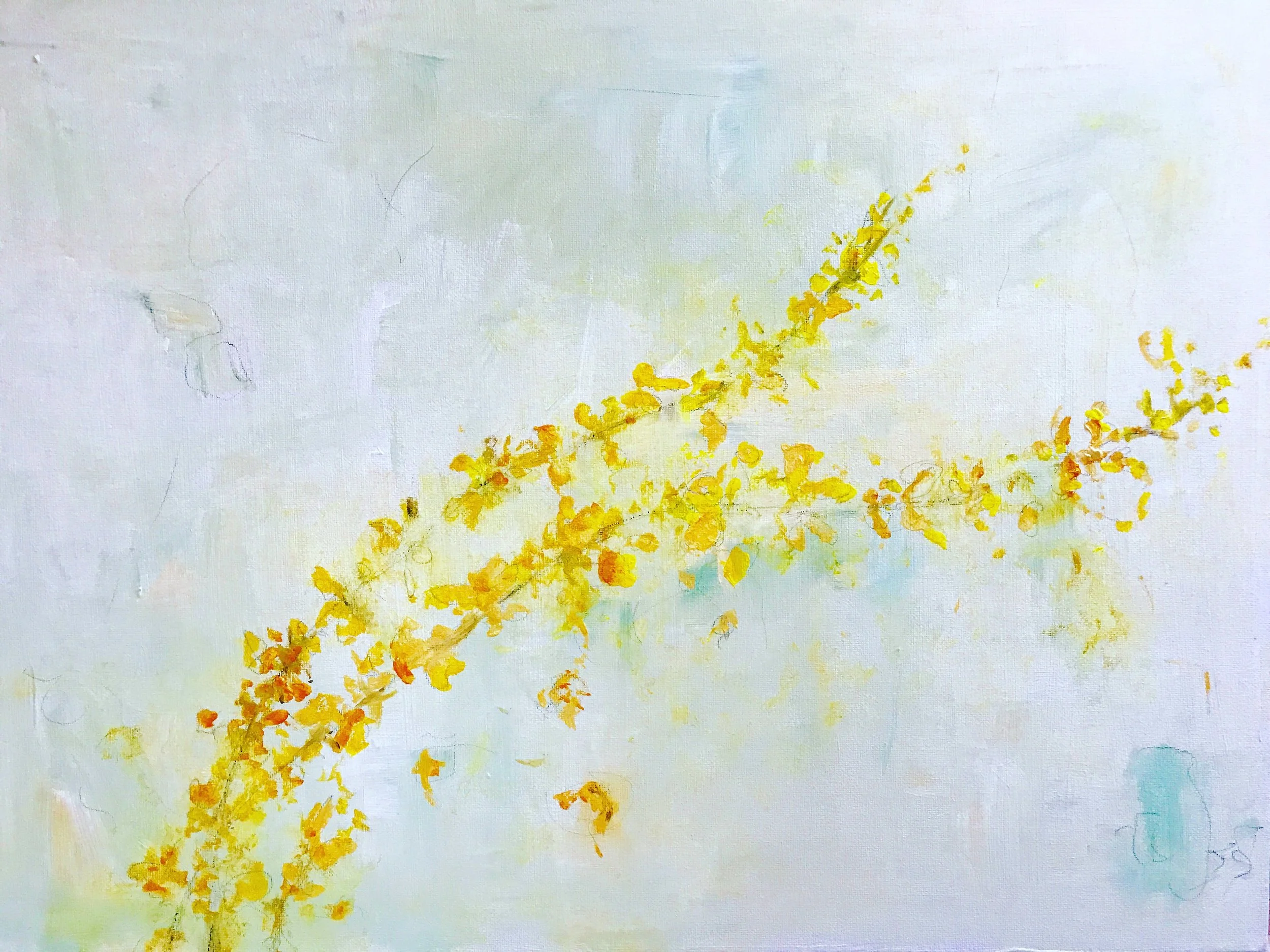  Acrylic and graphite on canvas 