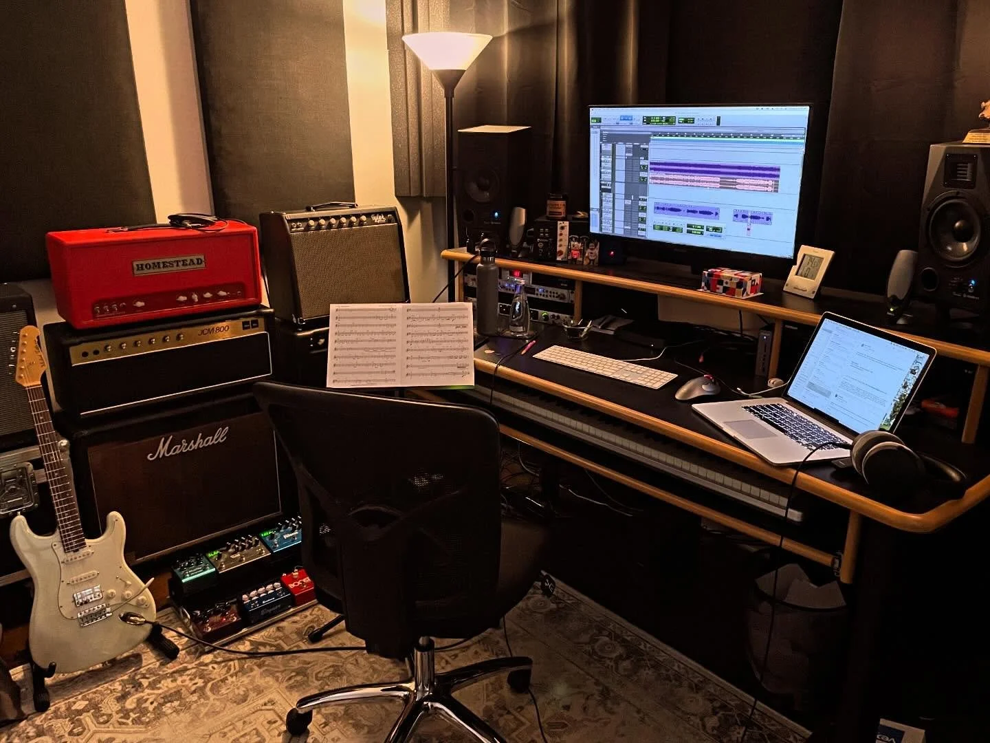 A few pics from recent things&hellip;remote sessions, studio sessions and Opry shows. The work and songs change but as you can see I pretty much always use a @tuttleguitars or @taylorguitars guitar, my @omilionaudio built board and whenever possible 