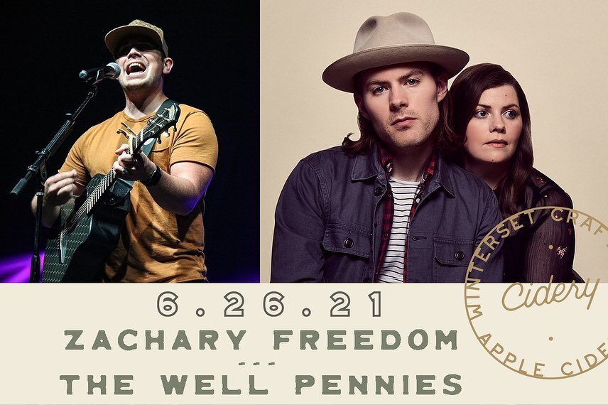 SAVE THE DATE!  @thewellpennies and @zacharyfreedom will be at the cidery tomorrow the 26th!! Bring your pets!  Please pray about adopting/fostering a pet on Sat night or making a gift towards helping @aheinz57petrescue which is a cause so near and d