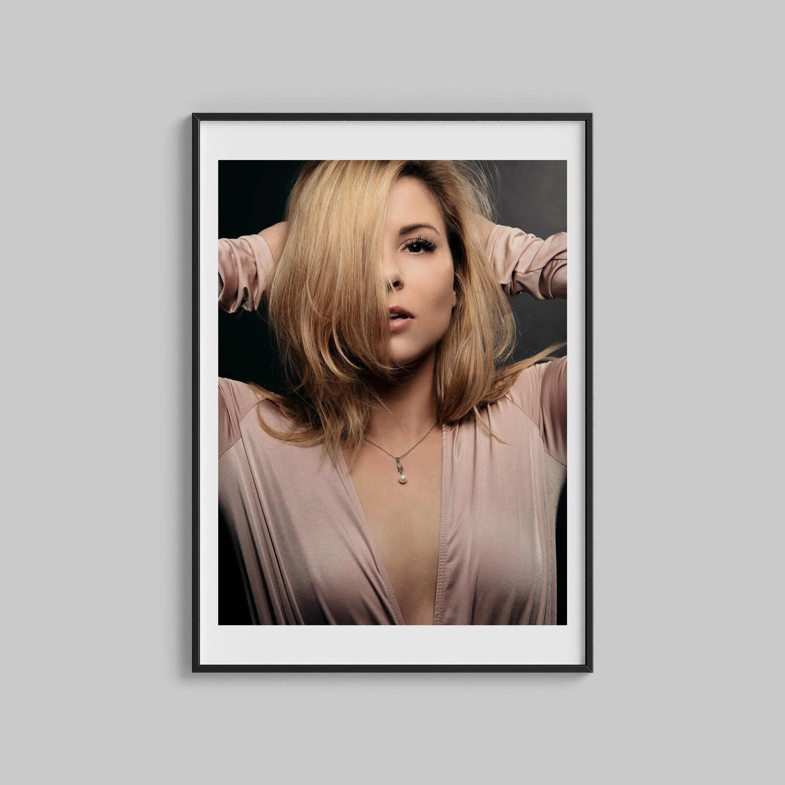 Fine art portrait Lise lizelda Twitch streamer studio print
