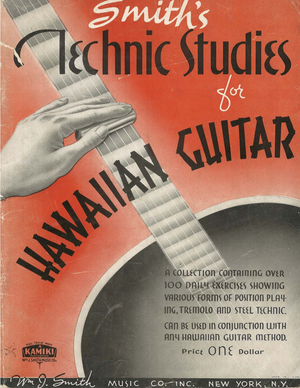 Hawai Guitar 15W 12弦 国産ヴィンテージ【整備品】 Smith's Technique Studies for Hawaiian Guitar (1931) — Volk Media