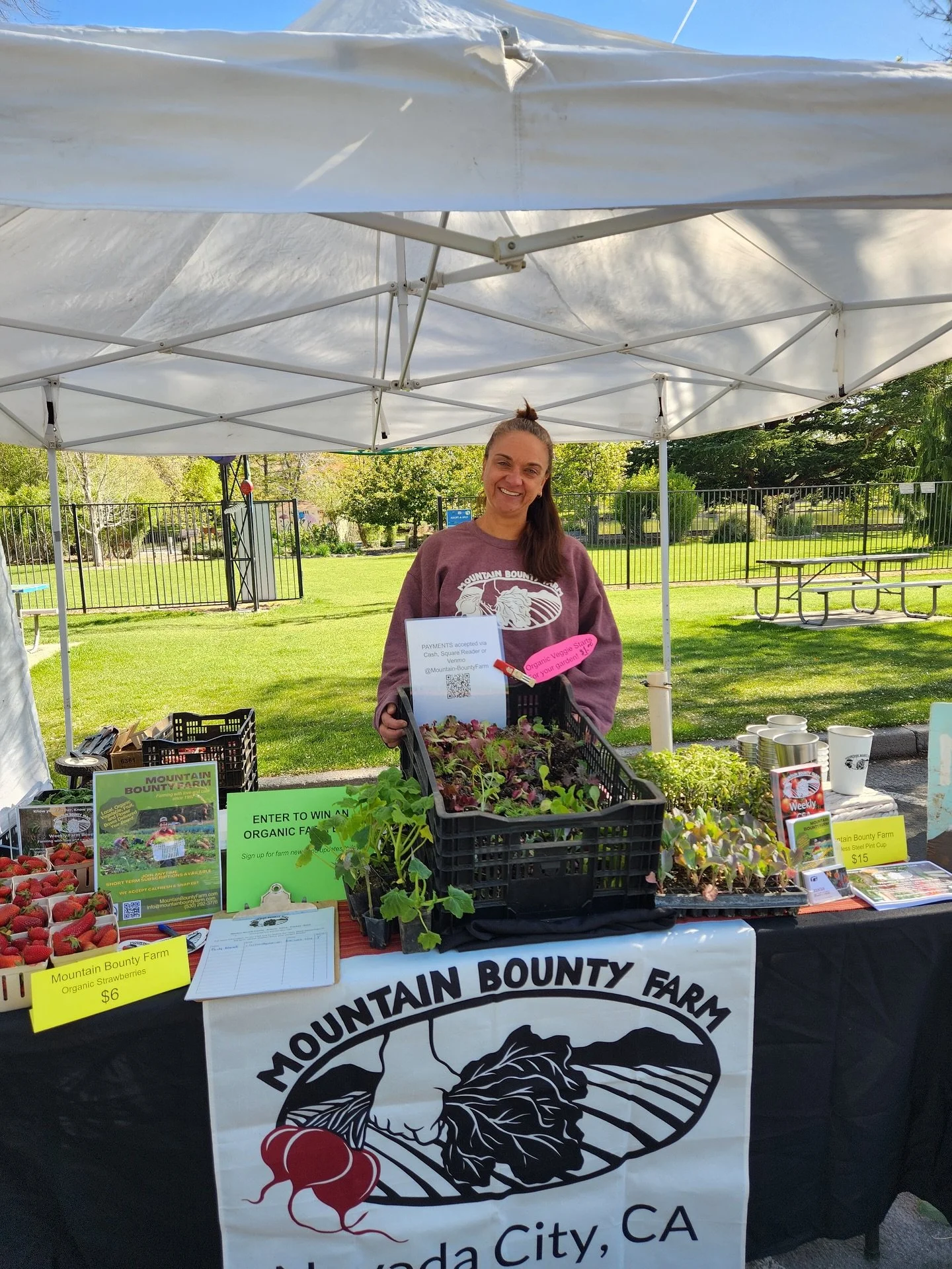 This Earth Day we were BUSY! We tabled Earth Day festivals in Nevada City, Reno, and South Lake Tahoe. We&rsquo;re trying to spread the word about our CSA and inspire people to support local, organic farms. 

By joining a CSA, you are helping the pla
