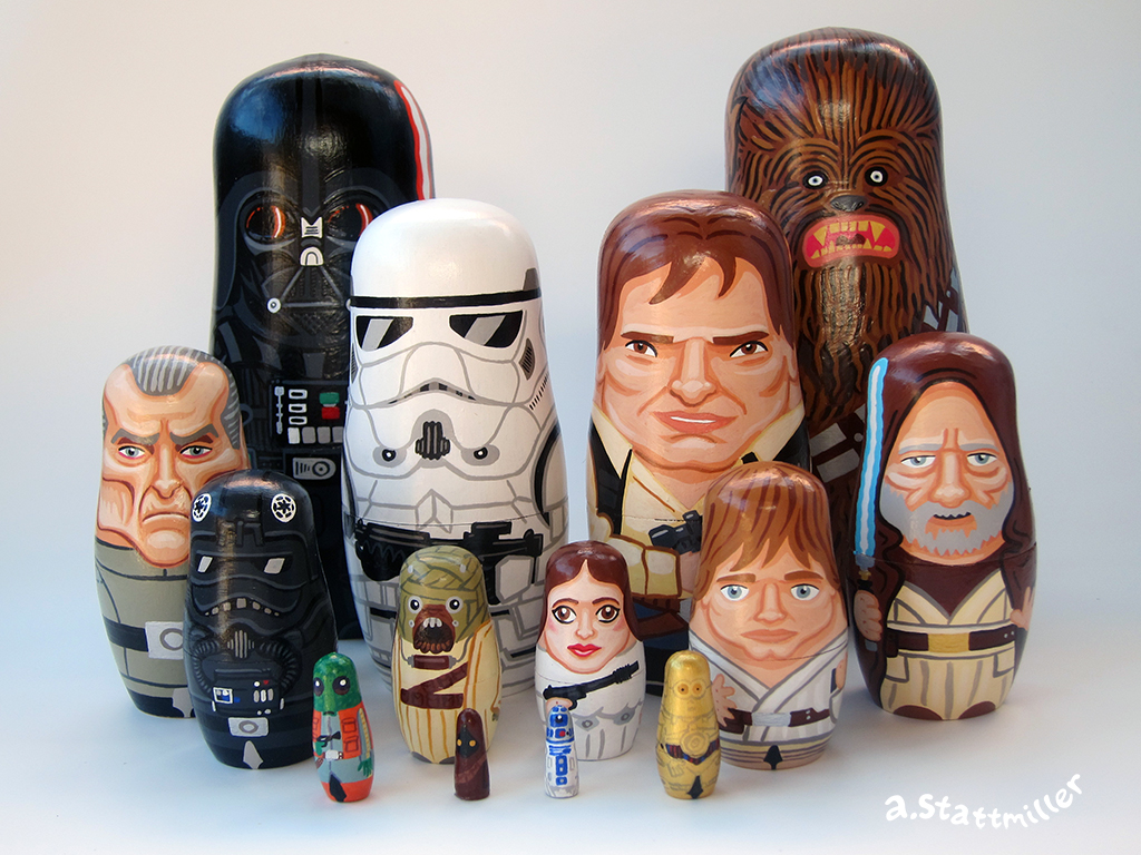 Star Wars Nesting Dolls