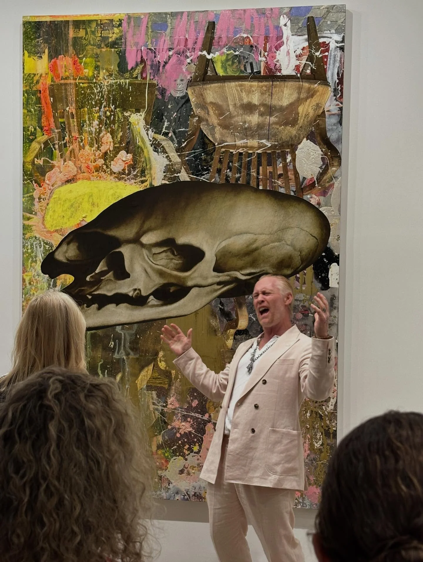 Art Basel Miami Beach continues&hellip;

Thomas Houseago @thomas_houseago_studio_ walkthrough with the artist at the Rubell @rubellmuseum

Sam Moyer @sammemoyer show at YoungArts @youngarts

At the fair: Joyce Pensato @joycepensato at Petzel @petzelg