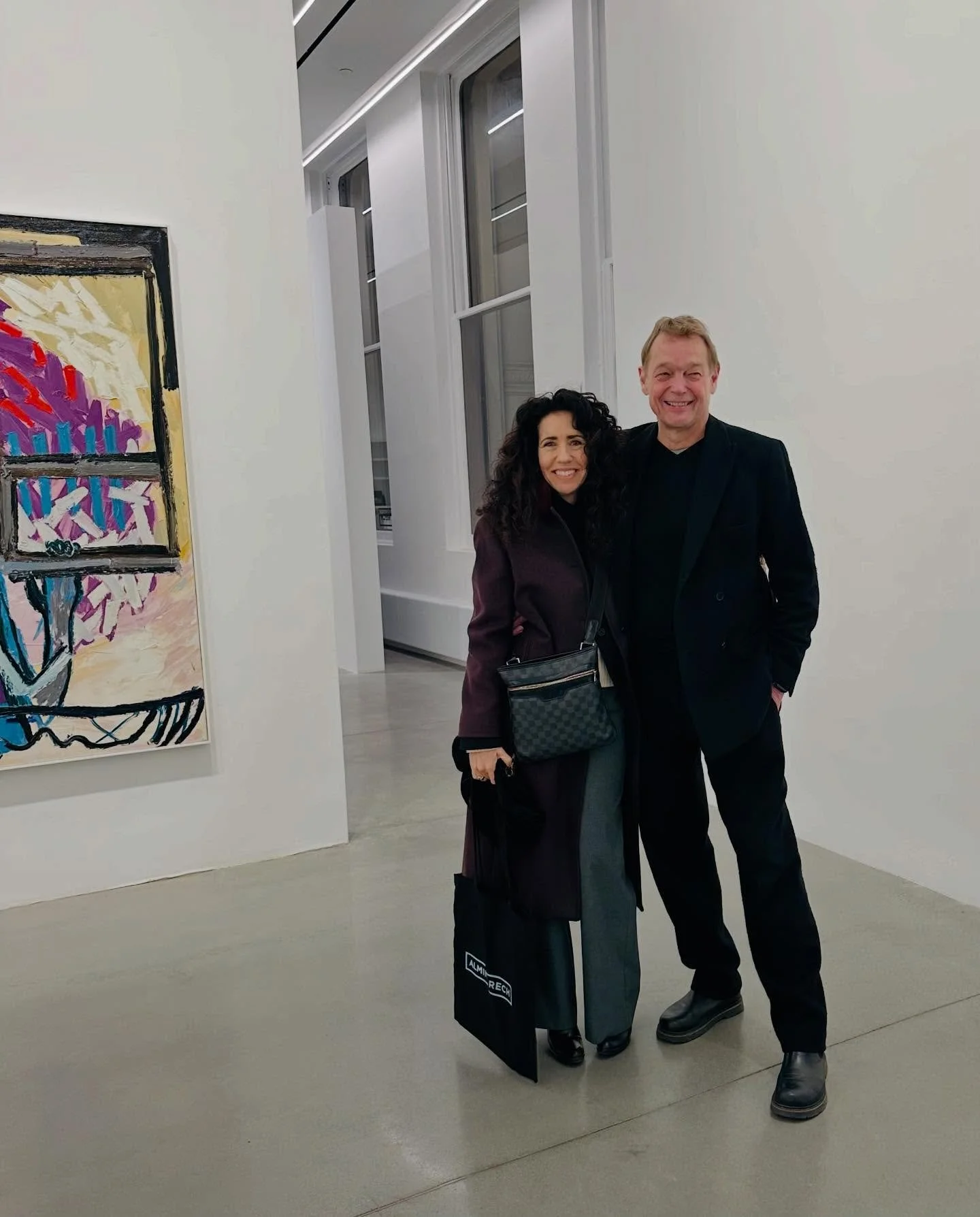 Amazing to be back with my beloved Karel Appel&rsquo;s work and foundation team for Southpaw: Gerasimos Floratos &amp; Karel Appel at Almine Rech. Brought back so many memories!

@alminerech #gerasimosfloratos #karelappel