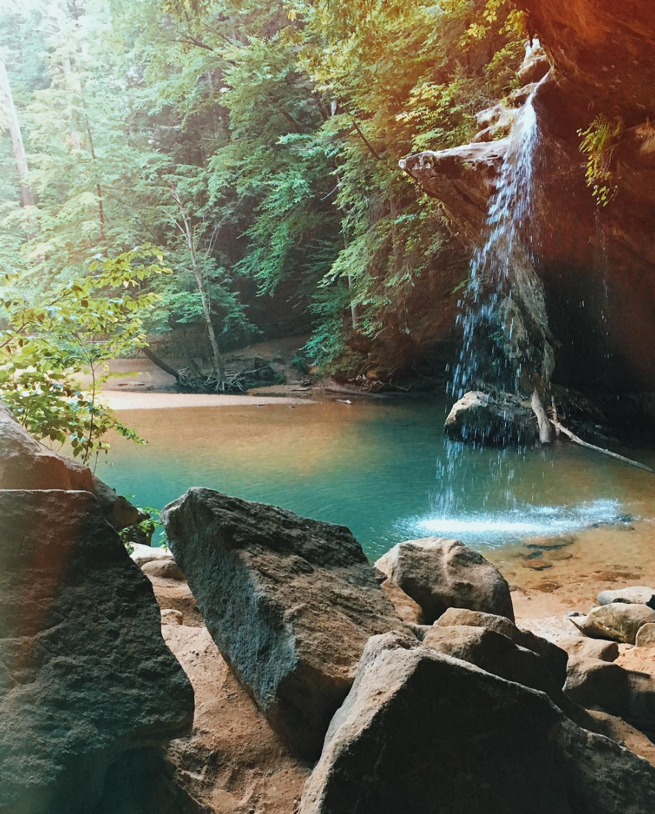 Photo by @jcapone at Hocking Hills State Park in Logan, Ohio