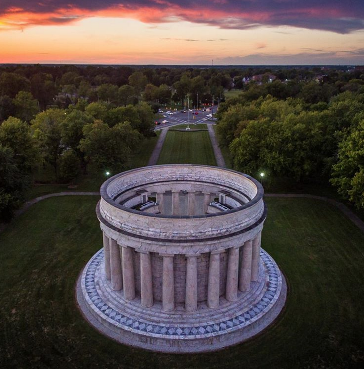 Photo by @ohiowanderer at Harding Memorial Park in Marion, Ohio