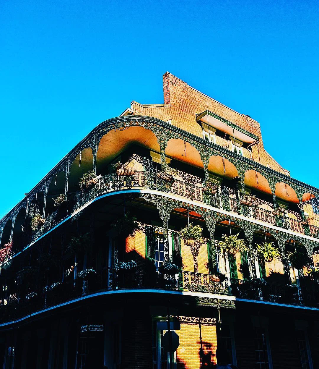 French Quarter Blue Skies