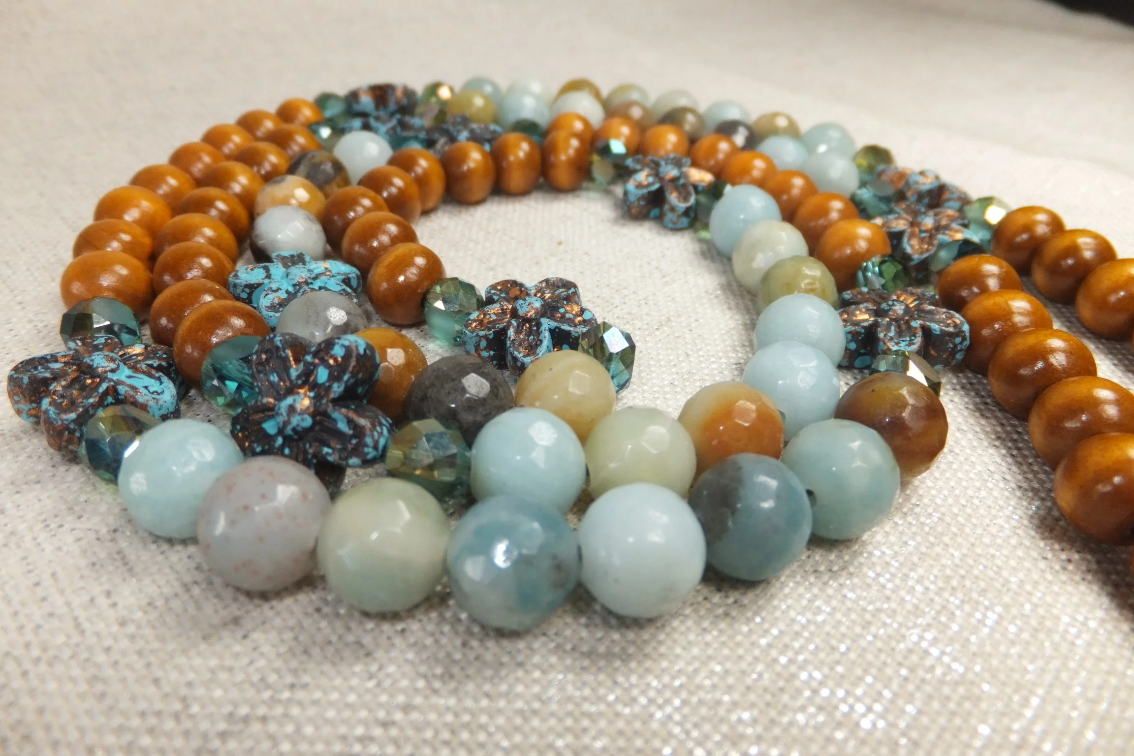 Astrid's Amazonite Mala
