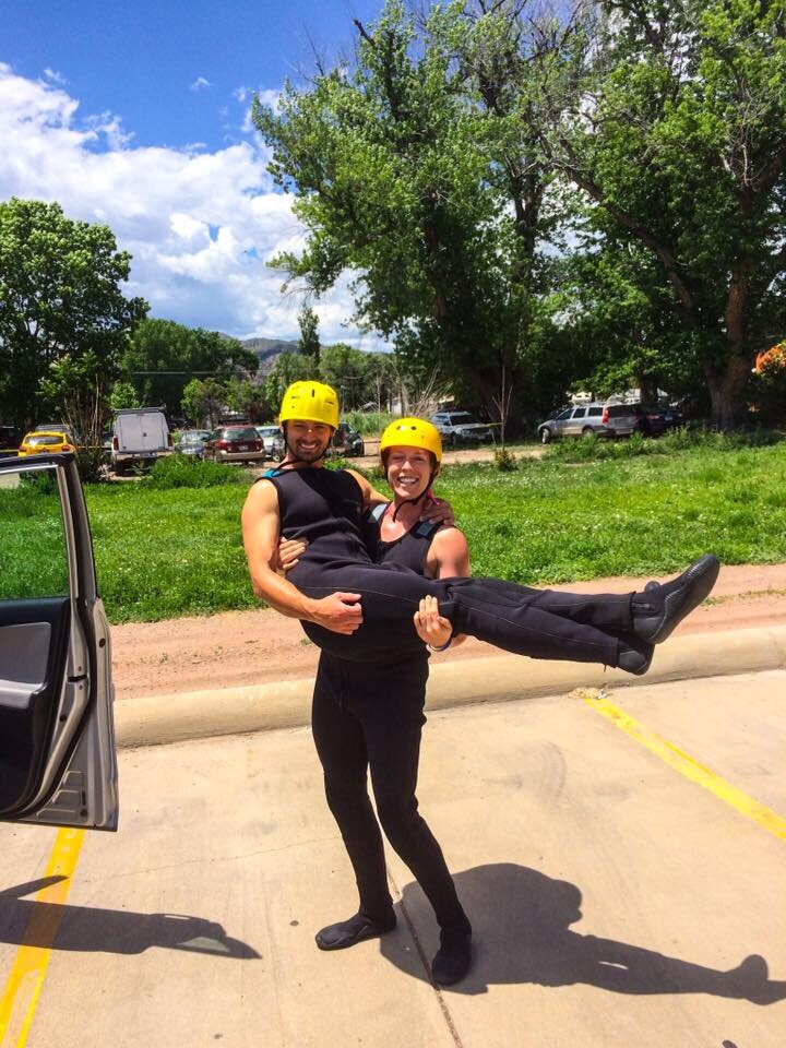 Rafting at Canon City 