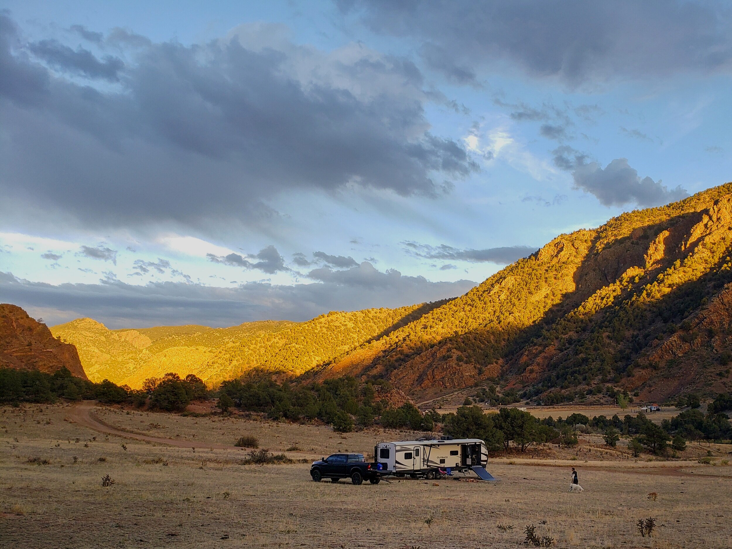 Camp Site at Texas Creek