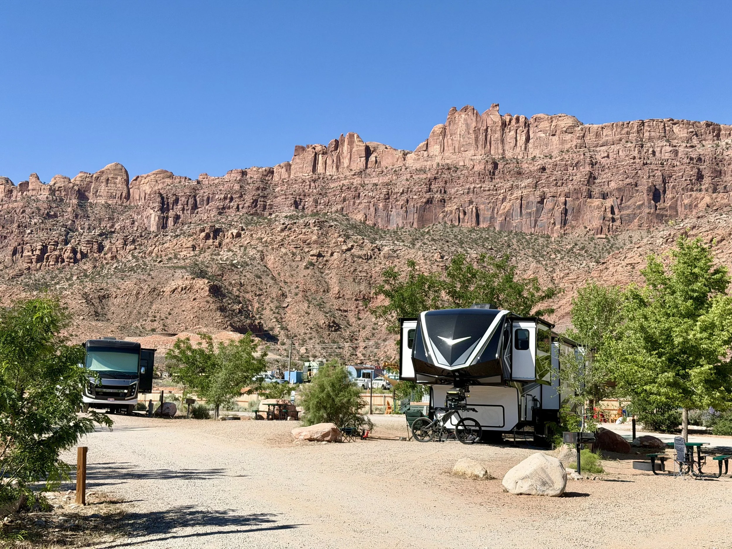 Our campsite