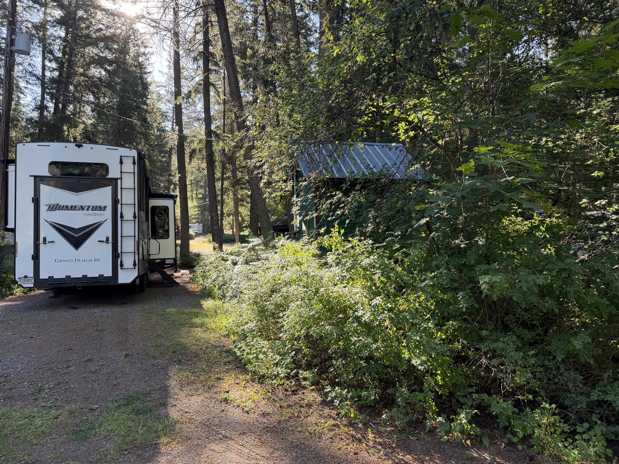 Pinegrove Campground in McLure (Kamloops), British Columbia