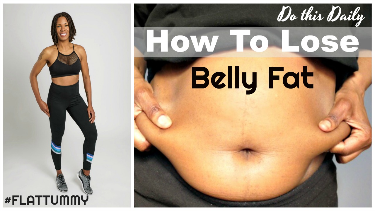 How to lose Belly Fat and Get a Flat Tummy Fast! 3 Quick and