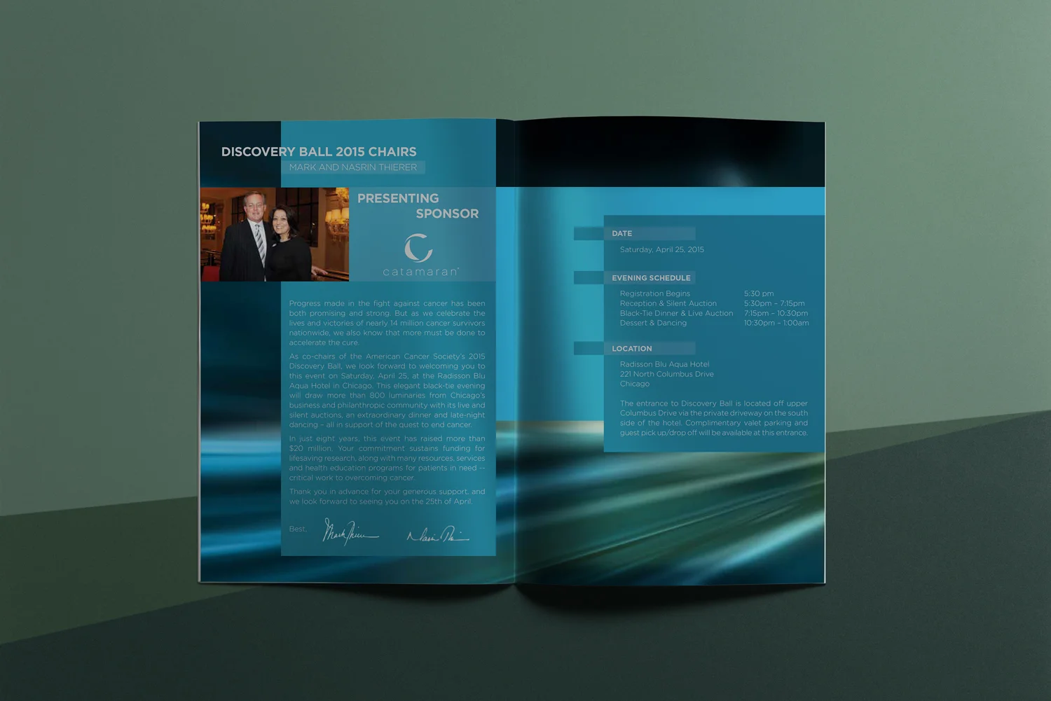 Invitation Booklet - Interior Spread