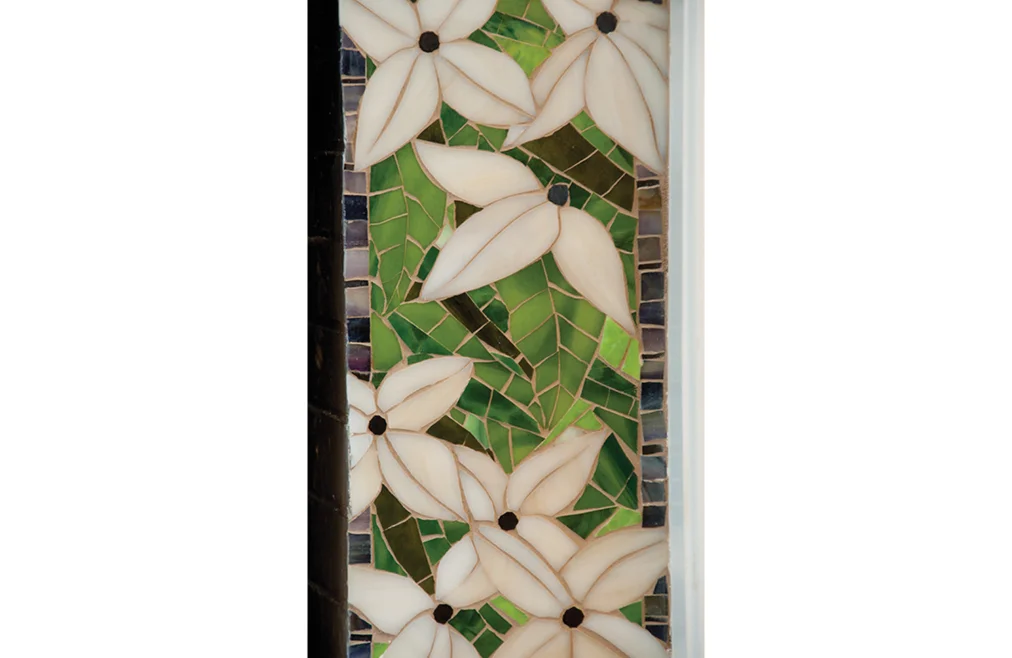 Custom Mosaic Fireplace surround, Buffalo NY