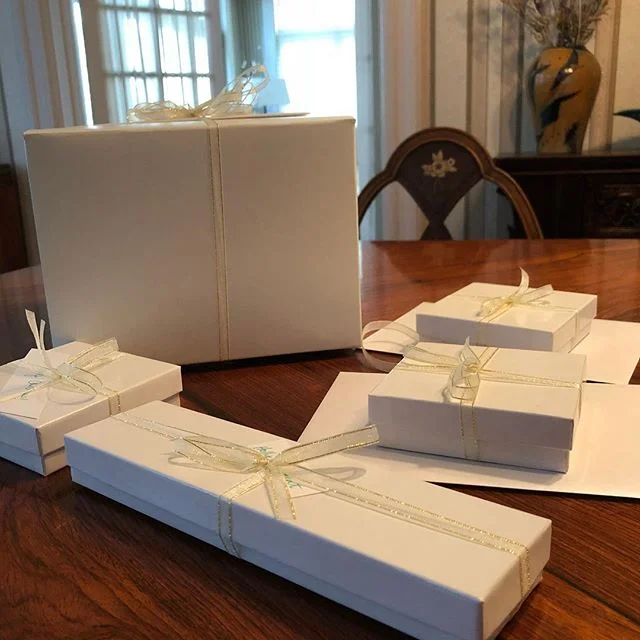 Sending out some of my last orders before the holiday! Orders placed by noon tomorrow will go out before the end of the day&mdash;after that I won&rsquo;t be fulfilling any orders until 12/30! #holiday #ornaments #gifts #ceramics #pottery #christmas 