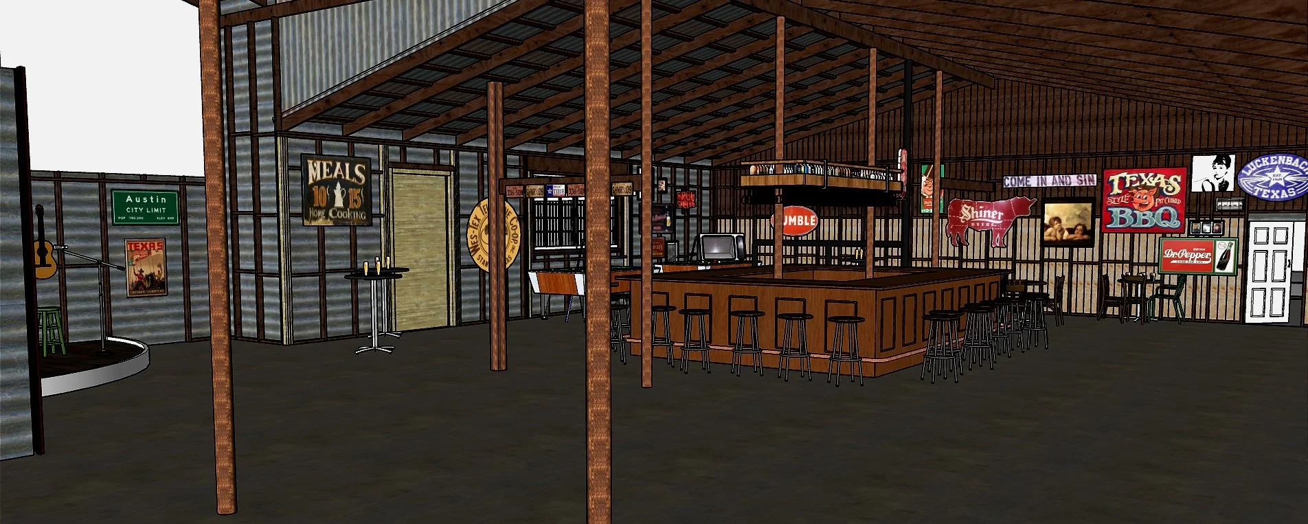 Rendering - Side Step Bar