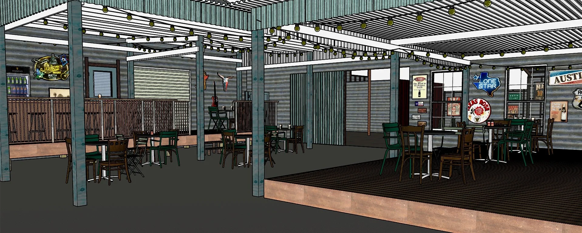 Rendering - Side Step Bar