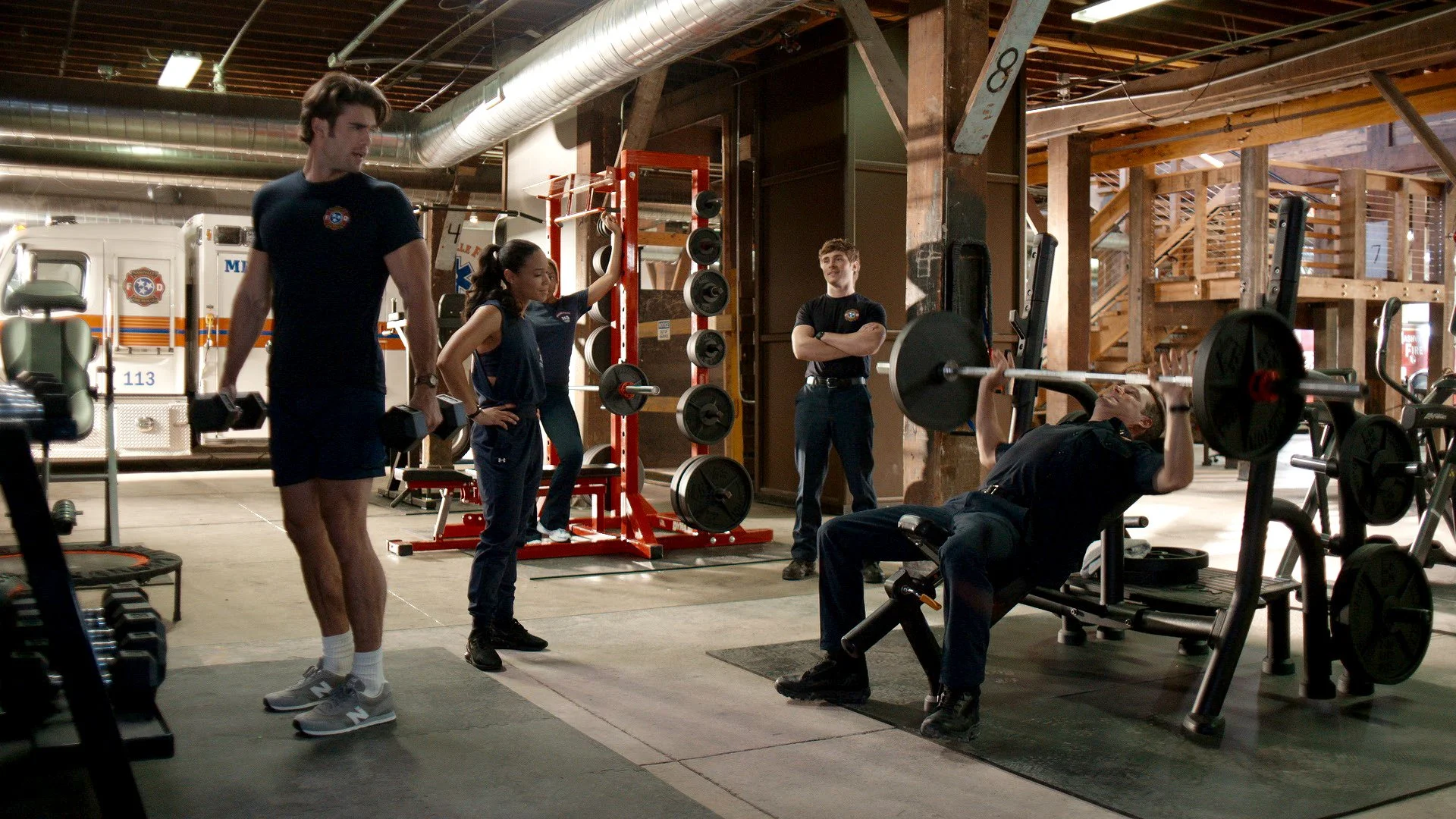 Fire Station 113 - Gym