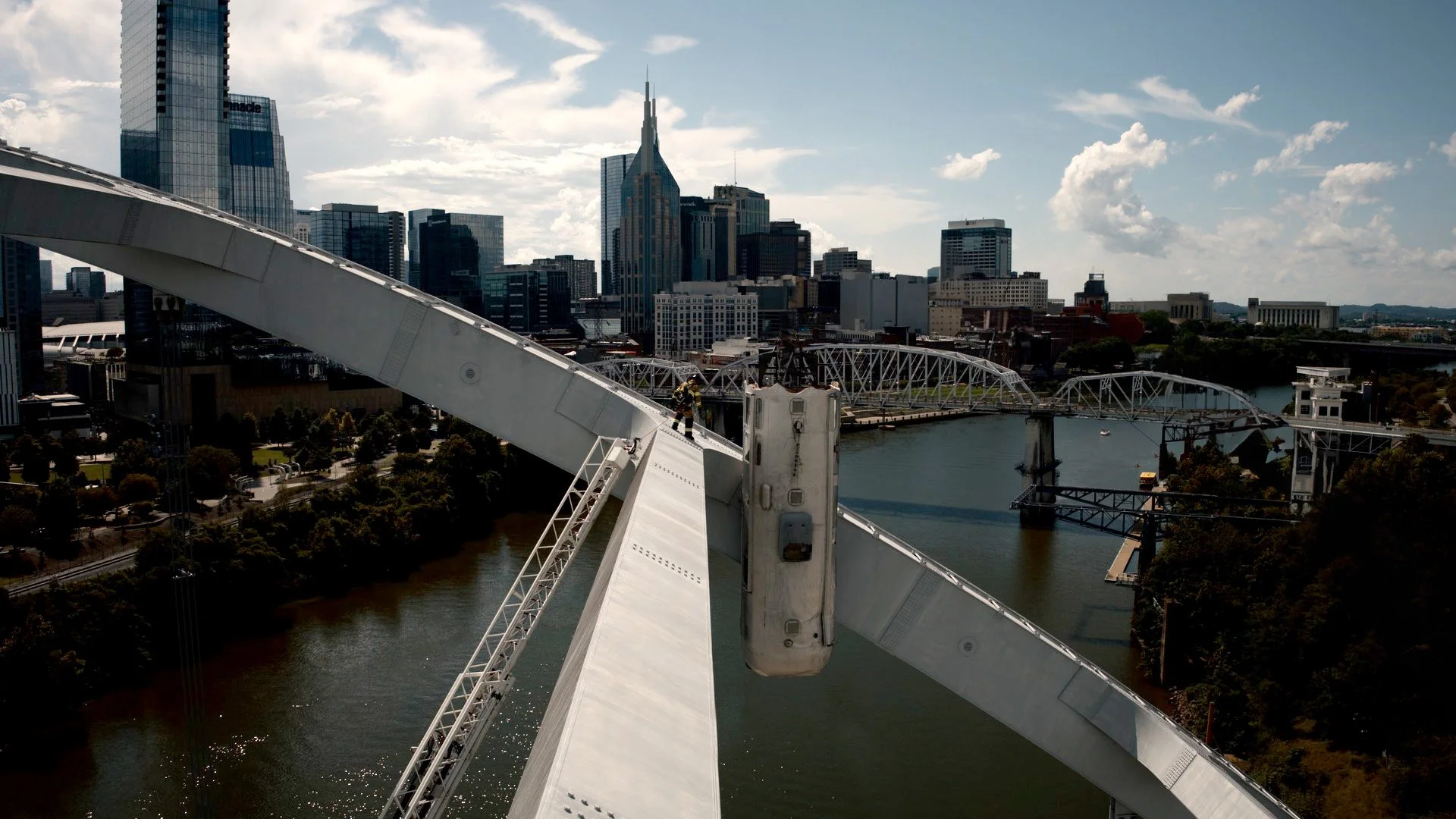 Trailer on Bridge