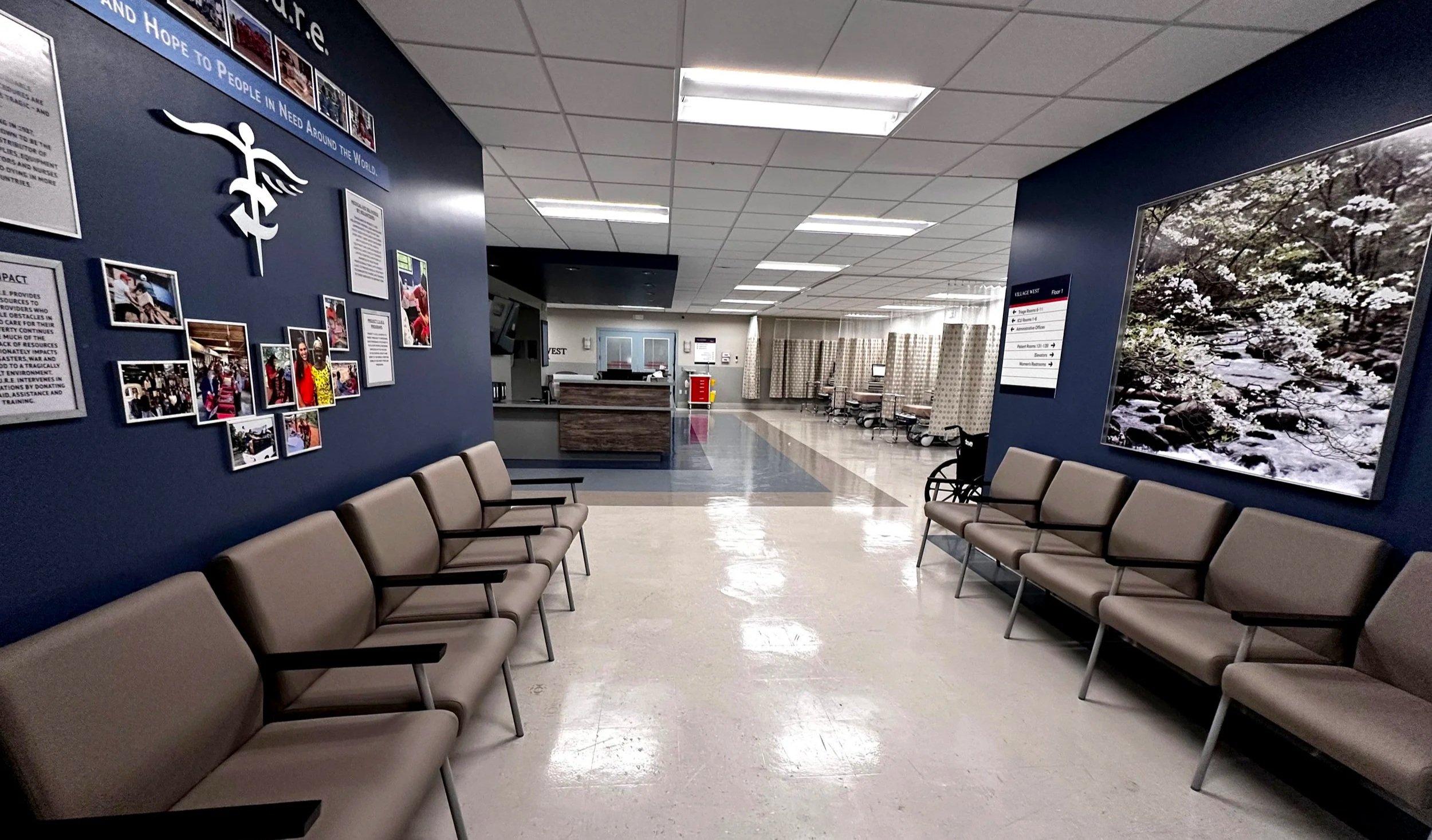 Village West - Family Waiting Area