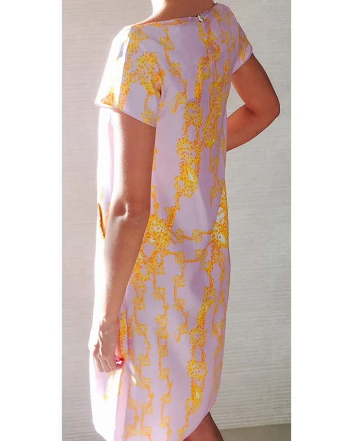 key leaf dress