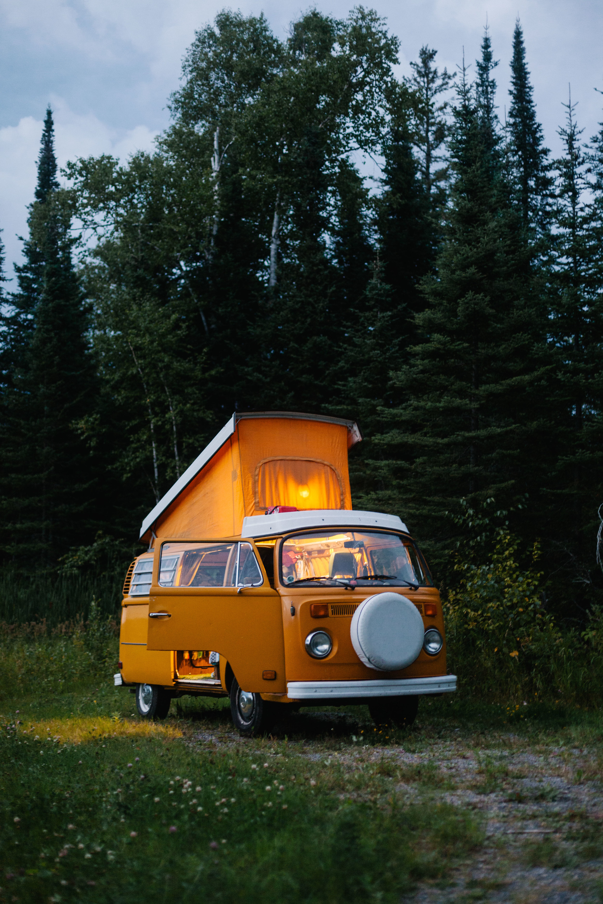 Camp spot near Thunder Bay, ON