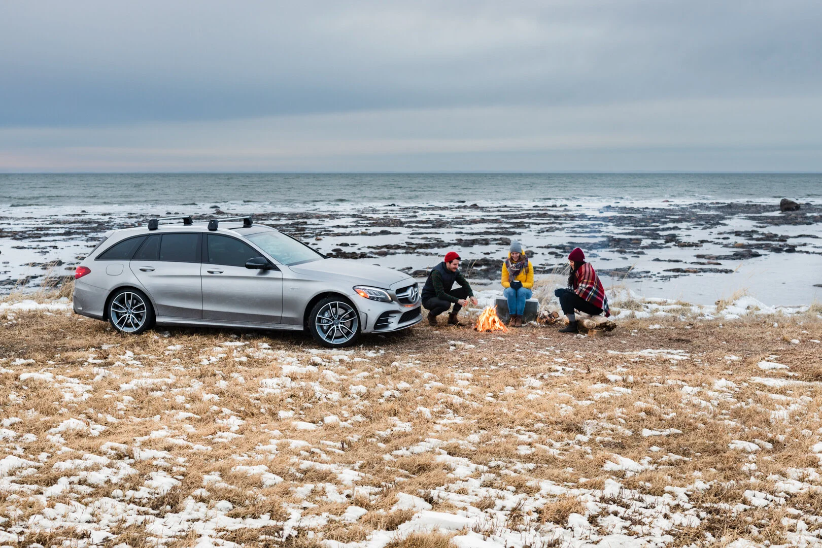 Mercedes-Benz AMG E-class wagon shoot