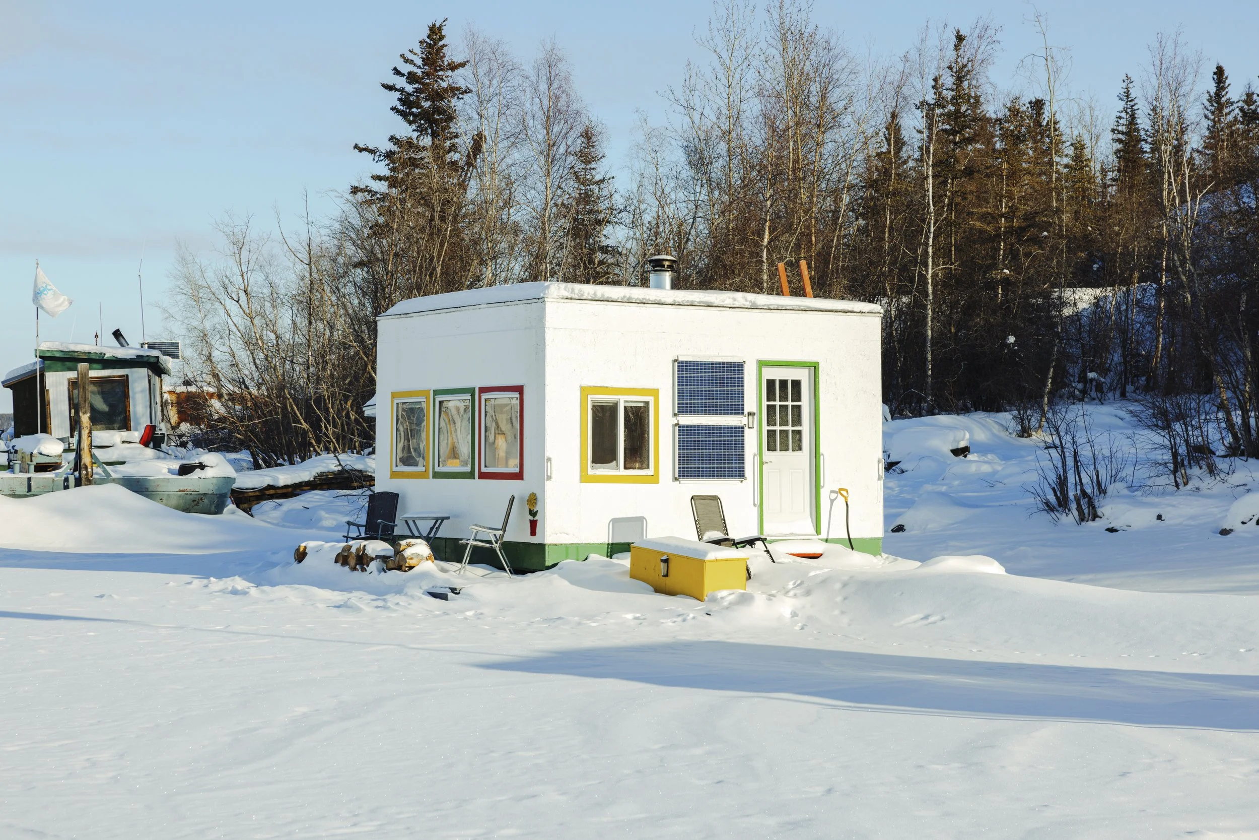 Photo Series : House Boats of Yellowknife