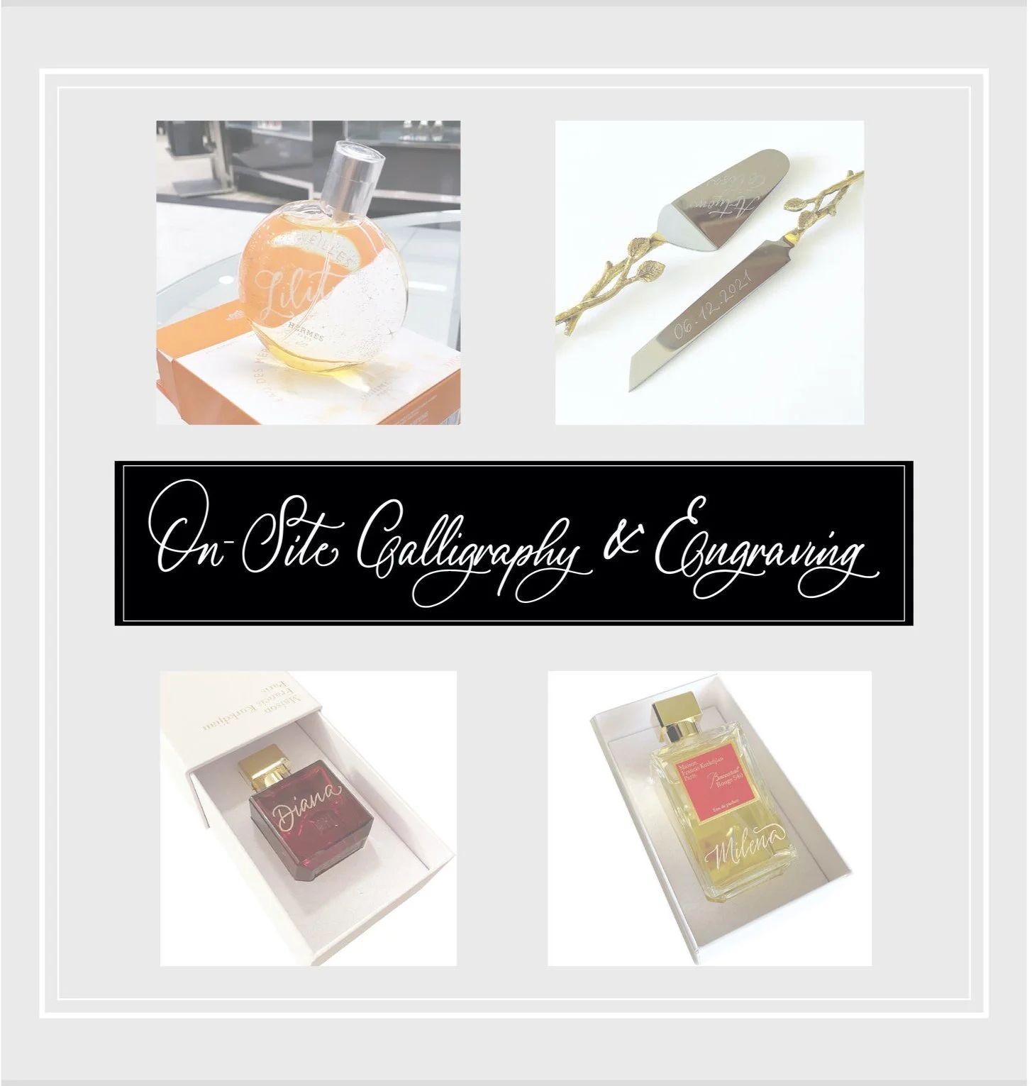 How to Elevate Your Next Event with Calligraphy or Engraving