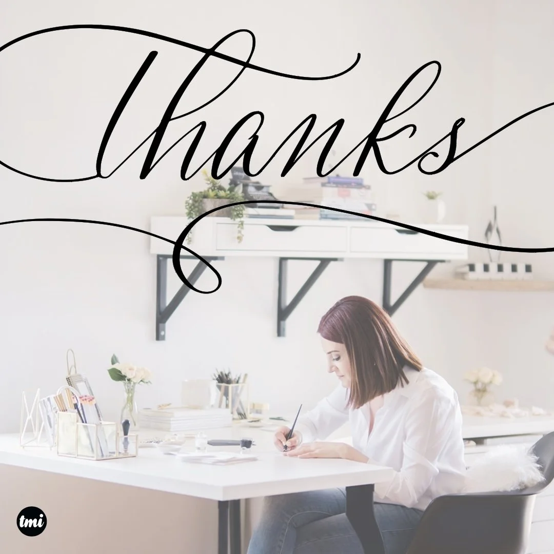 A Heartfelt Thanks