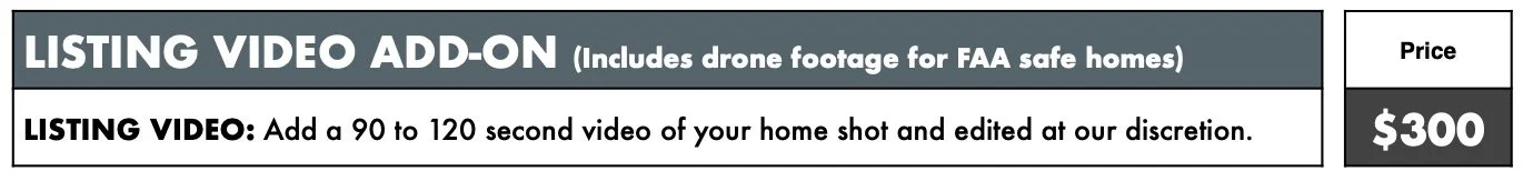 Los Angeles Real Estate Video Pricing