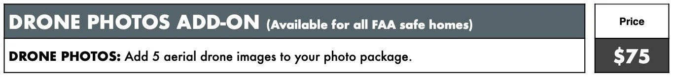 Drone Add-On Pricing