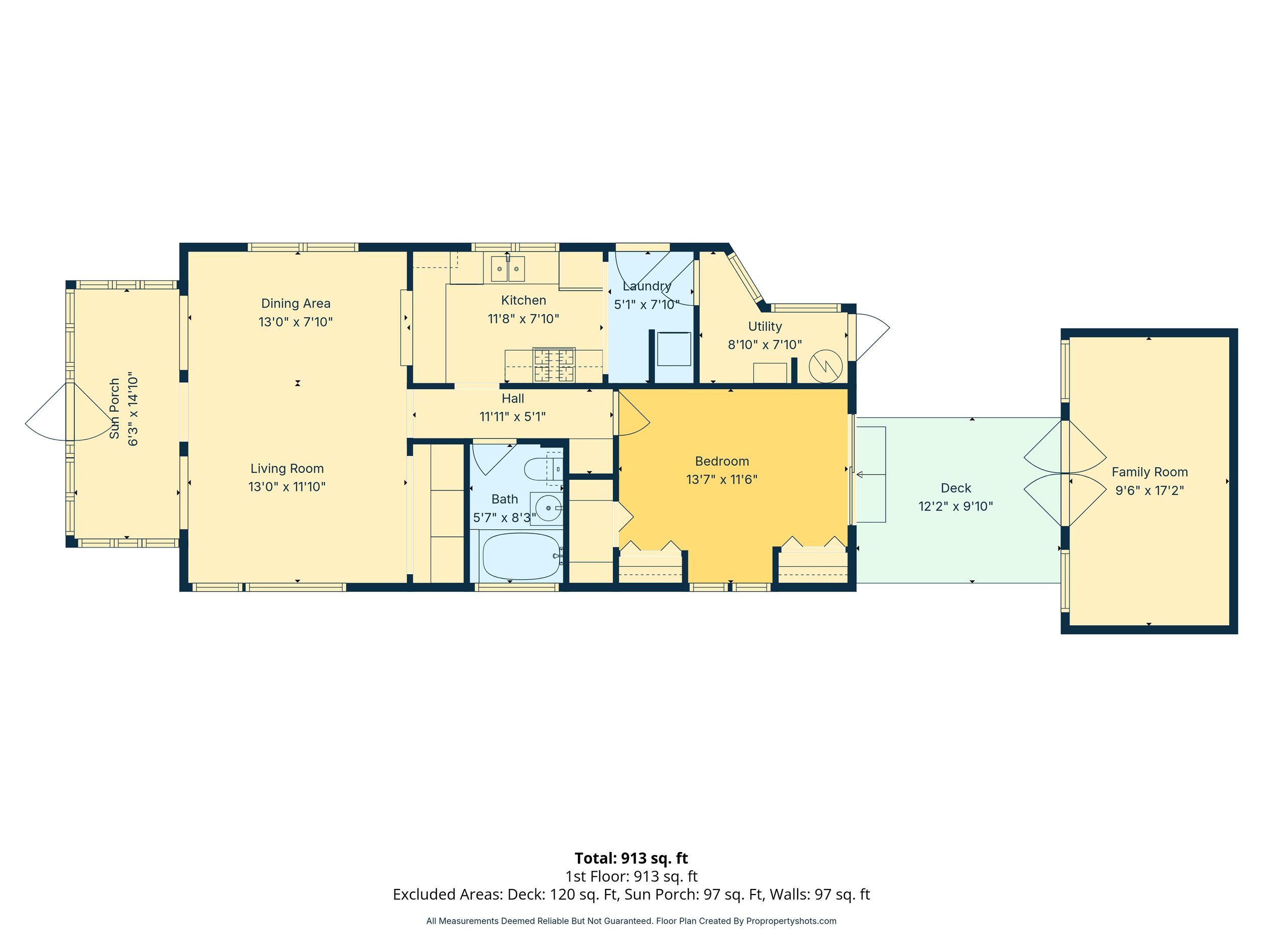 Color Floor Plan