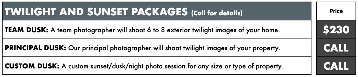 Los Angeles Twilight Photo Pricing