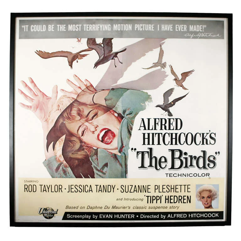 Original six-sheet Poster of "The Birds"