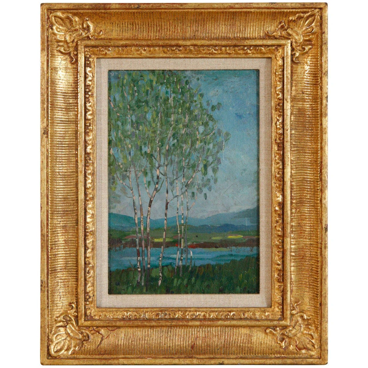 1915 Oil Painting by Max Wieczorek