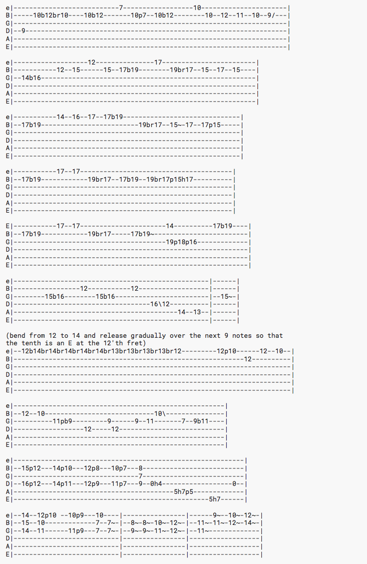 Eagles - Chords and Tabs