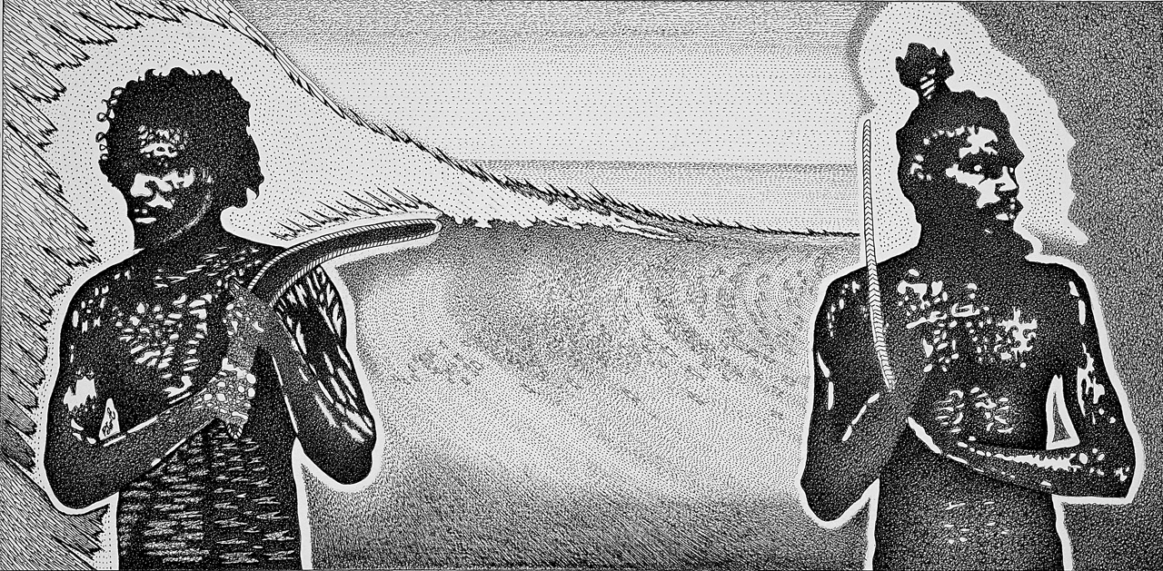 2006 - Dreamtime surfer - Peter Eglington Art.jpg