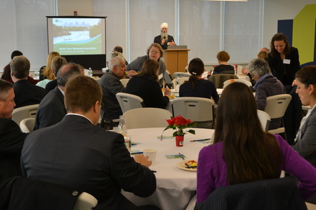MyRWA Executive Director EK Khalsa provides a presentation about 2015 accomplishments.