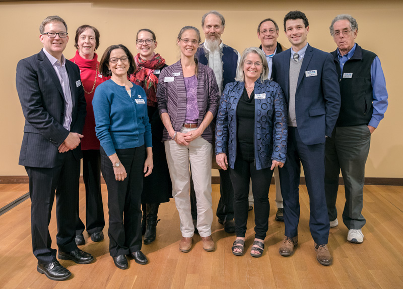 Patrick Herron, Karen Grossman, Barbara Kessner Landau, Shannon Ames, Caroline Rogers Broderick, John Reinhardt, Minka vanBeuzekom, David Burson, Joshua Boyce, and Lawrence Feldman.