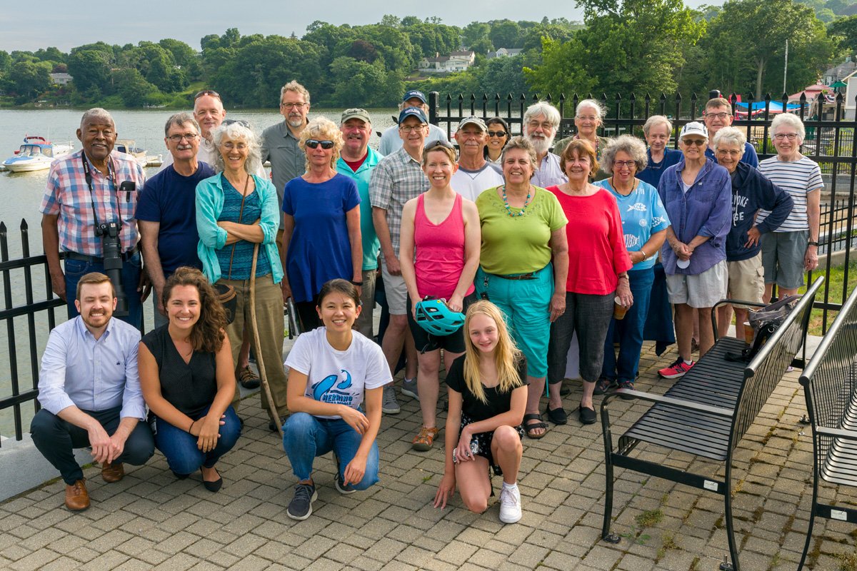  7.5.2022 | Celebrating  herring monitors , who provide hundreds of volunteer hours to document the river herring migration, at our 2022 Herring Monitor End-of-Season Party. Credit: David Mussina 