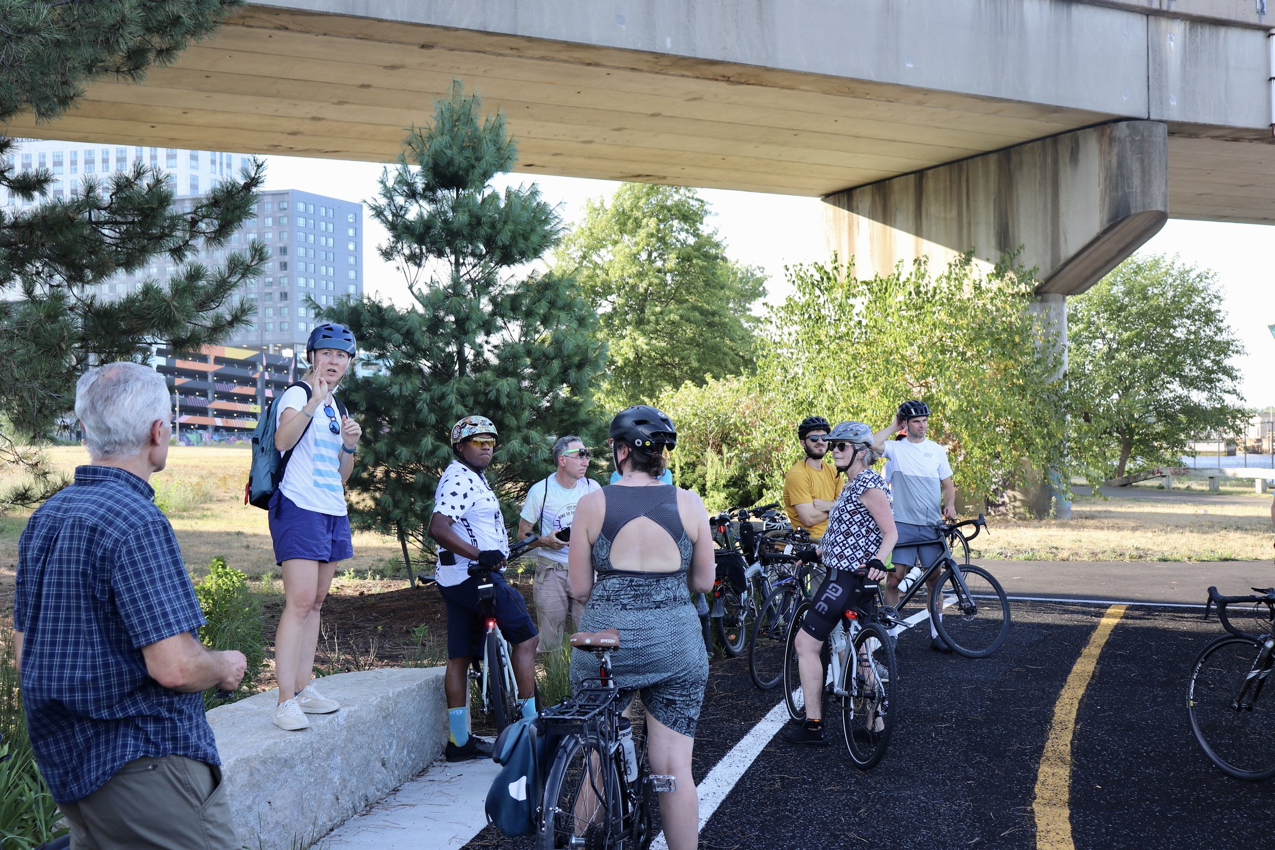  8.8.2022 | Amber Christoffersen leads her last  LandLine Bike Ride  as MyRWA’s Greenways Director before transitioning to the statewide Greenways and Trails team at the Department of Conservation and Recreation (DCR). Here she explains the  Mystic R