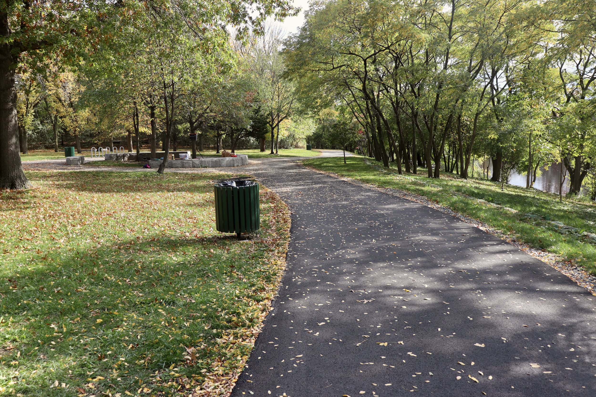  10.18.2022 | A fall walk at Riverbend Park in Medford, enjoying the beautiful shared-use path that was installed by DCR in late 2021. This path will join with the  Clippership Connector  (coming soon) to make up a 10-mile continuous greenway along t