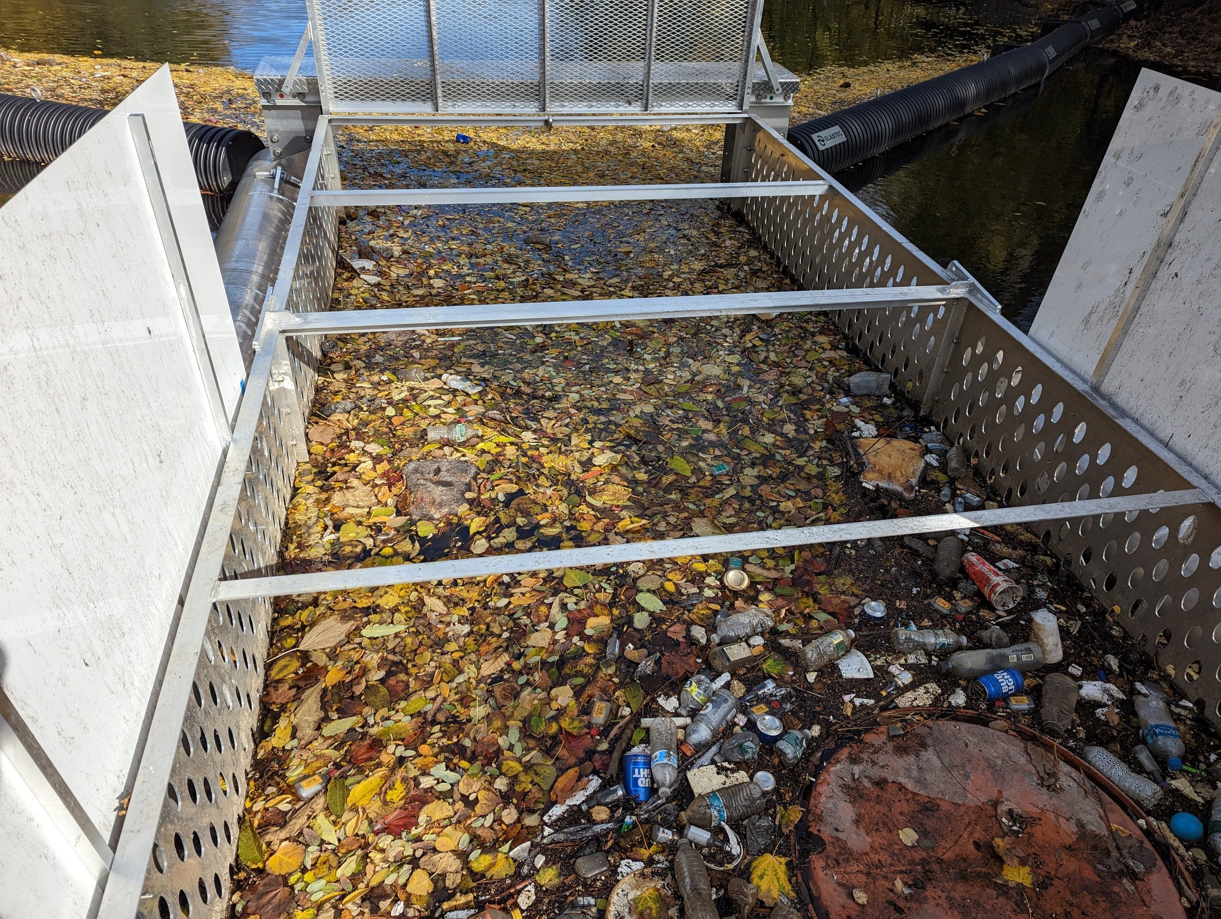  11.18.2022 | November marked the one-year anniversary of the  Malden Trash Trap . Over its first year, the trap stopped 142 lbs of trash from traveling down our waterways &amp; into the ocean! The most common items in the trap were plastic &amp; nip