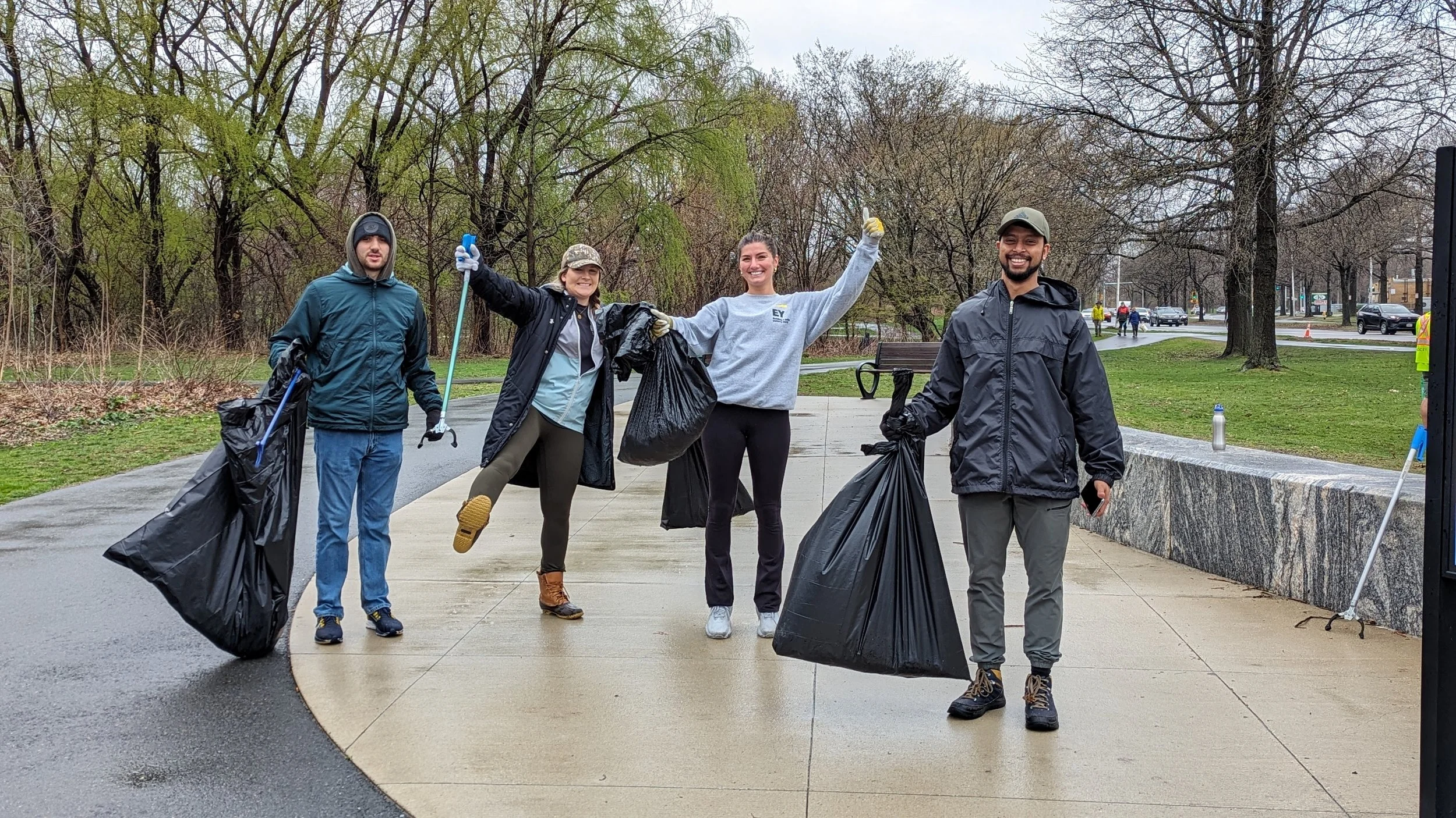Park Serve Day Cleanup at Macdonald Park
