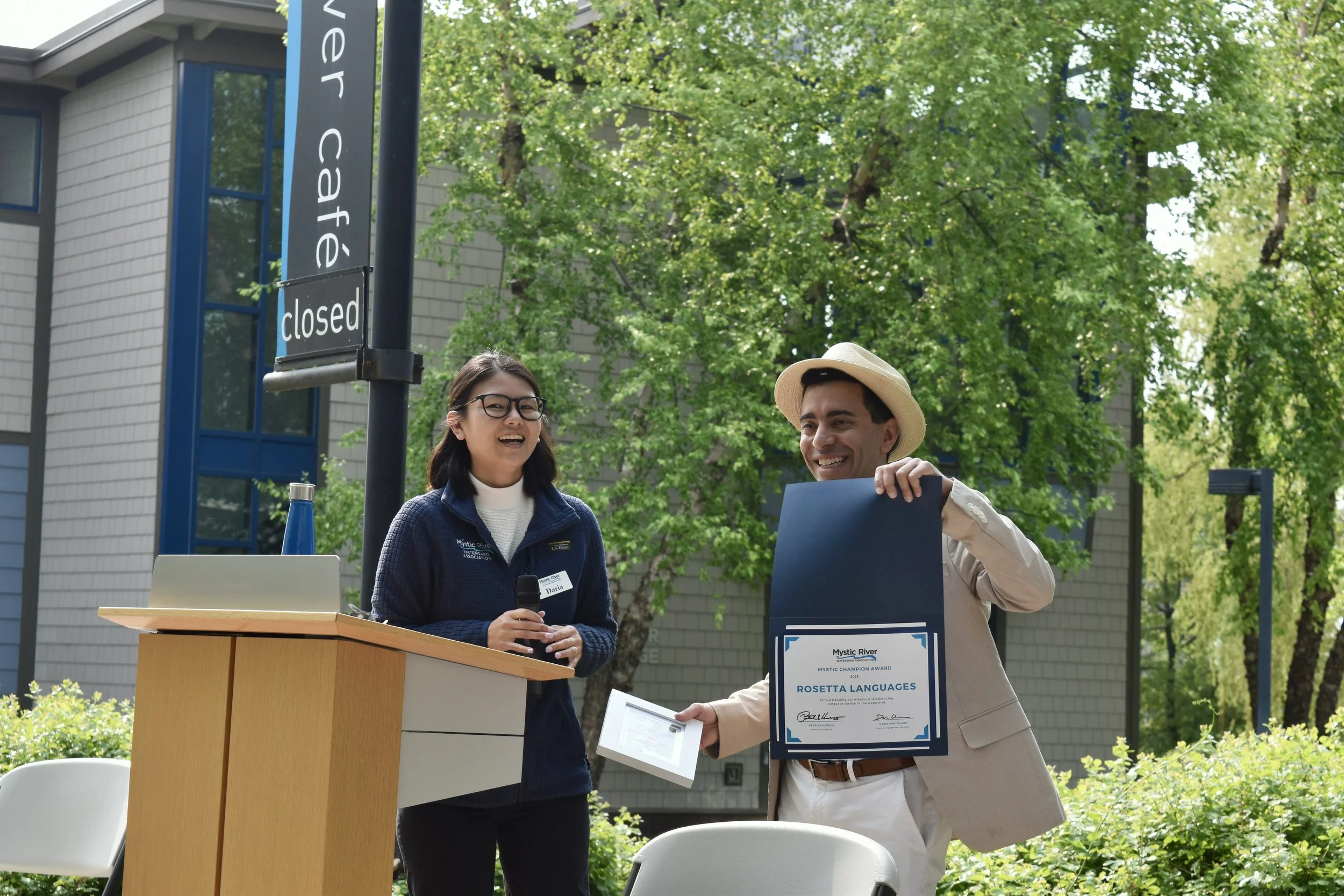 MyRWA Honors Community Leaders as Champions of the Mystic River